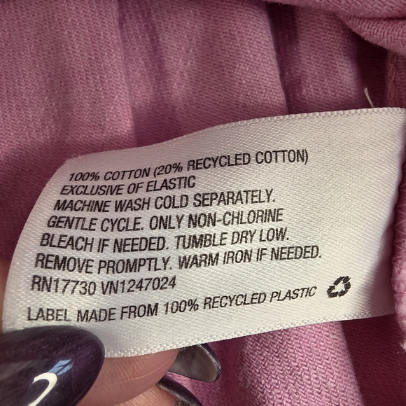 Future Collective W/Gabriella Sleeveless Denim Corset Top Sz L Pink 2887-BE - Picture 6 of 15